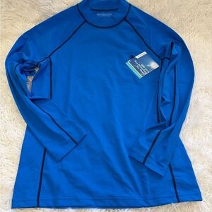 Coolibar Men's Vibrant Blue Rash Guard